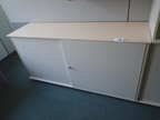 BENE Aktenschrank, Maße: ca. B 160 x H 80 cm, 2 Ordner hoch, mit Schiebetüren BENE Aktenschrank, Maße: ca. B 160 x H 80 cm, 2 Ordner hoch, mit Schiebetüren
