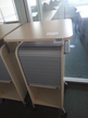 BENE Caddy mit Rollo-System, 2 Ordner hoch, inklusive ausziehbarer Bürozubehörlade, mobil, Rollo Silber, Maße: ca. B 55 x T 55 x H 110 cm BENE Caddy mit Rollo-System, 2 Ordner hoch, inklusive ausziehbarer Bürozubehörlade, mobil, Rollo Silber, Maße: ca. B 55 x T 55 x H 110 cm