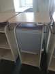 BENE Caddy mit Rollo-System, 2 Ordner hoch, inklusive ausziehbarer Bürozubehörlade, mobil, Rollo Silber, Maße: ca. B 55 x T 55 x H 110 cm BENE Caddy mit Rollo-System, 2 Ordner hoch, inklusive ausziehbarer Bürozubehörlade, mobil, Rollo Silber, Maße: ca. B 55 x T 55 x H 110 cm