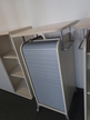 BENE Caddy mit Rollo-System, 2 Ordner hoch, inklusive ausziehbarer Bürozubehörlade, mobil, Rollo Silber, Maße: ca. B 55 x T 55 x H 110 cm BENE Caddy mit Rollo-System, 2 Ordner hoch, inklusive ausziehbarer Bürozubehörlade, mobil, Rollo Silber, Maße: ca. B 55 x T 55 x H 110 cm