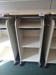 BENE Caddy mit Rollo-System, 2 Ordner hoch, inkl. ausziehbarer Bürozubehörlade, mobil, Rollo Silber, Maße: ca. B 55 x T 55 x H 110 cm BENE Caddy mit Rollo-System, 2 Ordner hoch, inkl. ausziehbarer Bürozubehörlade, mobil, Rollo Silber, Maße: ca. B 55 x T 55 x H 110 cm