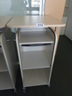 BENE Caddy mit Rollo-System, 2 Ordner hoch, inklusive ausziehbarer Bürozubehörlade, mobil, Rollo Silber, Maße: ca. B 55 x T 55 x H 110 cm BENE Caddy mit Rollo-System, 2 Ordner hoch, inklusive ausziehbarer Bürozubehörlade, mobil, Rollo Silber, Maße: ca. B 55 x T 55 x H 110 cm