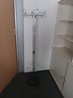 Kleiderständer in Chromausführung, Modell Valenti, DM 44 cm, H 164 cm Kleiderständer in Chromausführung, Modell Valenti, DM 44 cm, H 164 cm