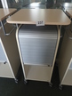 BENE Caddy mit Rollo-System, 2 Ordner hoch, inklusive ausziehbarer Bürozubehörlade, mobil, Rollo Silber, Maße: ca. B 55 x T 55 x H 110 cm BENE Caddy mit Rollo-System, 2 Ordner hoch, inklusive ausziehbarer Bürozubehörlade, mobil, Rollo Silber, Maße: ca. B 55 x T 55 x H 110 cm