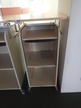 BENE Caddy mit Rollo-System, 2 Ordner hoch, inkl. ausziehbarer Bürozubehörlade, mobil, Rollo Silber, Maße: ca. B 55 x T 55 x H 110 cm BENE Caddy mit Rollo-System, 2 Ordner hoch, inkl. ausziehbarer Bürozubehörlade, mobil, Rollo Silber, Maße: ca. B 55 x T 55 x H 110 cm