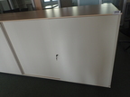 BENE Aktenschrank, Maße: ca. B 160 x H 113 cm, 3 Ordner hoch, mit Schiebetüren BENE Aktenschrank, Maße: ca. B 160 x H 113 cm, 3 Ordner hoch, mit Schiebetüren