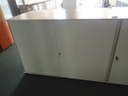 BENE Aktenschrank, Maße: ca. B 160 x H 113 cm, 3 Ordner hoch, mit Schiebetüren BENE Aktenschrank, Maße: ca. B 160 x H 113 cm, 3 Ordner hoch, mit Schiebetüren
