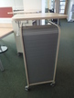 BENE Caddy mit Rollo-System, 2 Ordner hoch, inkl. ausziehbarer Bürozubehörlade, mobil, Rollo Silber, Maße: ca. B 55 x T 55 x H 110 cm BENE Caddy mit Rollo-System, 2 Ordner hoch, inkl. ausziehbarer Bürozubehörlade, mobil, Rollo Silber, Maße: ca. B 55 x T 55 x H 110 cm
