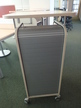 BENE Caddy mit Rollo-System, 2 Ordner hoch, inkl. ausziehbarer Bürozubehörlade, mobil, Rollo Silber, Maße: ca. B 55 x T 55 x H 110 cm BENE Caddy mit Rollo-System, 2 Ordner hoch, inkl. ausziehbarer Bürozubehörlade, mobil, Rollo Silber, Maße: ca. B 55 x T 55 x H 110 cm
