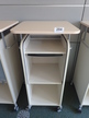 BENE Caddy mit Rollo-System, 2 Ordner hoch, inklusive ausziehbarer Bürozubehörlade, mobil, Rollo Silber, Maße: ca. B 55 x T 55 x H 110 cm BENE Caddy mit Rollo-System, 2 Ordner hoch, inklusive ausziehbarer Bürozubehörlade, mobil, Rollo Silber, Maße: ca. B 55 x T 55 x H 110 cm