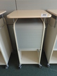 BENE Caddy mit Rollo-System, 2 Ordner hoch, inklusive ausziehbarer Bürozubehörlade, mobil, Rollo Silber, Maße: ca. B 55 x T 55 x H 110 cm BENE Caddy mit Rollo-System, 2 Ordner hoch, inklusive ausziehbarer Bürozubehörlade, mobil, Rollo Silber, Maße: ca. B 55 x T 55 x H 110 cm