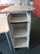 BENE Caddy mit Rollo-System, 2 Ordner hoch, inklusive ausziehbarer Bürozubehörlade, mobil, Rollo Silber, Maße: ca. B 55 x T 55 x H 110 cm BENE Caddy mit Rollo-System, 2 Ordner hoch, inklusive ausziehbarer Bürozubehörlade, mobil, Rollo Silber, Maße: ca. B 55 x T 55 x H 110 cm