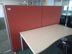 Raumtrennwand, 2 Module, B je 120 cm x H 154 cm Raumtrennwand, 2 Module, B je 120 cm x H 154 cm