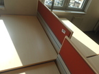 BENE Doppelarbeitsplatz bestehend aus 2 Schreibtischen je 140 x 80 cm inkl. Raumtrennwand H ca. 122 cm BENE Doppelarbeitsplatz bestehend aus 2 Schreibtischen je 140 x 80 cm inkl. Raumtrennwand H ca. 122 cm