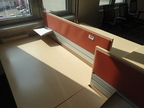 BENE Doppelarbeitsplatz bestehend aus 2 Schreibtischen je 140 x 80 cm inkl. Raumtrennwand H ca. 122 cm BENE Doppelarbeitsplatz bestehend aus 2 Schreibtischen je 140 x 80 cm inkl. Raumtrennwand H ca. 122 cm