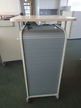 BENE Caddy mit Rollo-System, 2 Ordner hoch, inkl. ausziehbarer Bürozubehörlade, mobil, Rollo Silber, Maße: ca. B 55 x T 55 x H 110 cm BENE Caddy mit Rollo-System, 2 Ordner hoch, inkl. ausziehbarer Bürozubehörlade, mobil, Rollo Silber, Maße: ca. B 55 x T 55 x H 110 cm