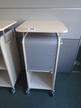 BENE Caddy mit Rollo-System, 2 Ordner hoch, inklusive ausziehbarer Bürozubehörlade, mobil, Rollo Silber, Maße: ca. B 55 x T 55 x H 110 cm BENE Caddy mit Rollo-System, 2 Ordner hoch, inklusive ausziehbarer Bürozubehörlade, mobil, Rollo Silber, Maße: ca. B 55 x T 55 x H 110 cm