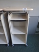 BENE Caddy mit Rollo-System, 2 Ordner hoch, inklusive ausziehbarer Bürozubehörlade, mobil, Rollo Silber, Maße: ca. B 55 x T 55 x H 110 cm BENE Caddy mit Rollo-System, 2 Ordner hoch, inklusive ausziehbarer Bürozubehörlade, mobil, Rollo Silber, Maße: ca. B 55 x T 55 x H 110 cm