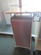 BENE Caddy mit Rollo-System, 2 Ordner hoch, inkl. ausziehbarer Bürozubehörlade, mobil, Rollo Silber, Maße: ca. B 55 x T 55 x H 110 cm BENE Caddy mit Rollo-System, 2 Ordner hoch, inkl. ausziehbarer Bürozubehörlade, mobil, Rollo Silber, Maße: ca. B 55 x T 55 x H 110 cm
