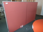 Raumtrennwand, 2 Module, B je 120 cm x H 154 cm Raumtrennwand, 2 Module, B je 120 cm x H 154 cm