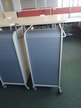 BENE Caddy mit Rollo-System, 2 Ordner hoch, inkl. ausziehbarer Bürozubehörlade, mobil, Rollo Silber, Maße: ca. B 55 x T 55 x H 110 cm BENE Caddy mit Rollo-System, 2 Ordner hoch, inkl. ausziehbarer Bürozubehörlade, mobil, Rollo Silber, Maße: ca. B 55 x T 55 x H 110 cm
