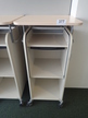 BENE Caddy mit Rollo-System, 2 Ordner hoch, inklusive ausziehbarer Bürozubehörlade, mobil, Rollo Silber, Maße: ca. B 55 x T 55 x H 110 cm BENE Caddy mit Rollo-System, 2 Ordner hoch, inklusive ausziehbarer Bürozubehörlade, mobil, Rollo Silber, Maße: ca. B 55 x T 55 x H 110 cm