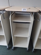 BENE Caddy mit Rollo-System, 2 Ordner hoch, inklusive ausziehbarer Bürozubehörlade, mobil, Rollo Silber, Maße: ca. B 55 x T 55 x H 110 cm BENE Caddy mit Rollo-System, 2 Ordner hoch, inklusive ausziehbarer Bürozubehörlade, mobil, Rollo Silber, Maße: ca. B 55 x T 55 x H 110 cm