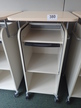 BENE Caddy mit Rollo-System, 2 Ordner hoch, inklusive ausziehbarer Bürozubehörlade, mobil, Rollo Silber, Maße: ca. B 55 x T 55 x H 110 cm BENE Caddy mit Rollo-System, 2 Ordner hoch, inklusive ausziehbarer Bürozubehörlade, mobil, Rollo Silber, Maße: ca. B 55 x T 55 x H 110 cm