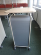 BENE Caddy mit Rollo-System, 2 Ordner hoch, inklusive ausziehbarer Bürozubehörlade, mobil, Rollo Silber, Maße: ca. B 55 x T 55 x H 110 cm BENE Caddy mit Rollo-System, 2 Ordner hoch, inklusive ausziehbarer Bürozubehörlade, mobil, Rollo Silber, Maße: ca. B 55 x T 55 x H 110 cm
