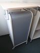 BENE Caddy mit Rollo-System, 2 Ordner hoch, inklusive ausziehbarer Bürozubehörlade, mobil, Rollo Silber, Maße: ca. B 55 x T 55 x H 110 cm BENE Caddy mit Rollo-System, 2 Ordner hoch, inklusive ausziehbarer Bürozubehörlade, mobil, Rollo Silber, Maße: ca. B 55 x T 55 x H 110 cm