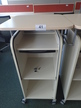 BENE Caddy mit Rollo-System, 2 Ordner hoch, inkl. ausziehbarer Bürozubehörlade, mobil, Rollo Silber, Maße: ca. B 55 x T 55 x H 110 cm BENE Caddy mit Rollo-System, 2 Ordner hoch, inkl. ausziehbarer Bürozubehörlade, mobil, Rollo Silber, Maße: ca. B 55 x T 55 x H 110 cm