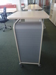BENE Caddy mit Rollo-System, 2 Ordner hoch, inklusive ausziehbarer Bürozubehörlade, mobil, Rollo Silber, Maße: ca. B 55 x T 55 x H 110 cm BENE Caddy mit Rollo-System, 2 Ordner hoch, inklusive ausziehbarer Bürozubehörlade, mobil, Rollo Silber, Maße: ca. B 55 x T 55 x H 110 cm