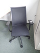 Bürodrehstuhl mit Armlehnen, Netzbezug, schwarz, Modell Comforto Bürodrehstuhl mit Armlehnen, Netzbezug, schwarz, Modell Comforto
