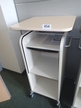BENE Caddy mit Rollo-System, 2 Ordner hoch, inklusive ausziehbarer Bürozubehörlade, mobil, Rollo Silber, Maße: ca. B 55 x T 55 x H 110 cm BENE Caddy mit Rollo-System, 2 Ordner hoch, inklusive ausziehbarer Bürozubehörlade, mobil, Rollo Silber, Maße: ca. B 55 x T 55 x H 110 cm