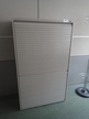 Aktenschrank grau ca. 90 x 153 cm, 4 Ordnerhöhen mit Rollladen Aktenschrank grau ca. 90 x 153 cm, 4 Ordnerhöhen mit Rollladen