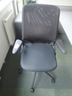 Bürodrehstuhl mit Armlehnen, Netzbezug, schwarz, Modell Comforto Bürodrehstuhl mit Armlehnen, Netzbezug, schwarz, Modell Comforto