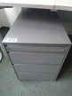 BENE Rollcontainer, Anthrazit, ca. B 43 x H 59 x T 80 cm BENE Rollcontainer, Anthrazit, ca. B 43 x H 59 x T 80 cm