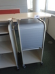 BENE Caddy mit Rollo-System, 2 Ordner hoch, inkl. ausziehbarer Bürozubehörlade, mobil, Rollo Silber, Maße: ca. B 55 x T 55 x H 110 cm BENE Caddy mit Rollo-System, 2 Ordner hoch, inkl. ausziehbarer Bürozubehörlade, mobil, Rollo Silber, Maße: ca. B 55 x T 55 x H 110 cm