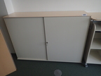 BENE Aktenschrank, Maße: ca. B 160 x H 113 cm, 3 Ordner hoch, mit Schiebetüren BENE Aktenschrank, Maße: ca. B 160 x H 113 cm, 3 Ordner hoch, mit Schiebetüren