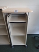 BENE Caddy mit Rollo-System, 2 Ordner hoch, inklusive ausziehbarer Bürozubehörlade, mobil, Rollo Silber, Maße: ca. B 55 x T 55 x H 110 cm BENE Caddy mit Rollo-System, 2 Ordner hoch, inklusive ausziehbarer Bürozubehörlade, mobil, Rollo Silber, Maße: ca. B 55 x T 55 x H 110 cm