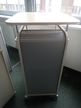 BENE Caddy mit Rollo-System, 2 Ordner hoch, inklusive ausziehbarer Bürozubehörlade, mobil, Rollo Silber, Maße: ca. B 55 x T 55 x H 110 cm BENE Caddy mit Rollo-System, 2 Ordner hoch, inklusive ausziehbarer Bürozubehörlade, mobil, Rollo Silber, Maße: ca. B 55 x T 55 x H 110 cm