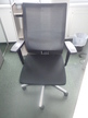 Bürodrehstuhl mit Armlehnen, Netzbezug, schwarz, Modell Comforto Bürodrehstuhl mit Armlehnen, Netzbezug, schwarz, Modell Comforto