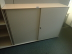 BENE Aktenschrank, Maße: ca. B 160 x H 113 cm, 3 Ordner hoch, mit Schiebetüren BENE Aktenschrank, Maße: ca. B 160 x H 113 cm, 3 Ordner hoch, mit Schiebetüren