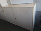 BENE Aktenschrank, Maße: ca. B 160 x H 113 cm, 3 Ordner hoch, mit Schiebetüren BENE Aktenschrank, Maße: ca. B 160 x H 113 cm, 3 Ordner hoch, mit Schiebetüren