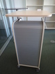 BENE Caddy mit Rollo-System, 2 Ordner hoch, inklusive ausziehbarer Bürozubehörlade, mobil, Rollo Silber, Maße: ca. B 55 x T 55 x H 110 cm BENE Caddy mit Rollo-System, 2 Ordner hoch, inklusive ausziehbarer Bürozubehörlade, mobil, Rollo Silber, Maße: ca. B 55 x T 55 x H 110 cm