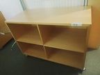 Aktenregal offen, mobil, Maße: B 130 x T 60 x H 93 cm Aktenregal offen, mobil, Maße: B 130 x T 60 x H 93 cm