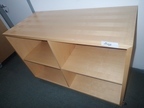 Aktenregal offen, mobil, Maße: B 130 x T 60 x H 93 cm Aktenregal offen, mobil, Maße: B 130 x T 60 x H 93 cm