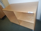 Aktenregal offen, mobil, Maße: B 130 x T 60 x H 93 cm Aktenregal offen, mobil, Maße: B 130 x T 60 x H 93 cm