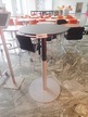 Besprechungstisch höhenverstellbar DM 60 cm Besprechungstisch höhenverstellbar DM 60 cm