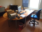 Doppelarbeitsplatz abgerundet ca. L 240 x B 160 cm Doppelarbeitsplatz abgerundet ca. L 240 x B 160 cm